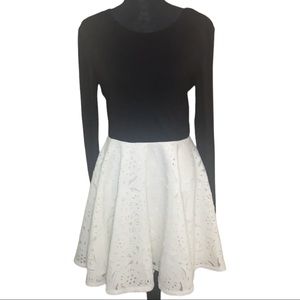 Black and White Dress